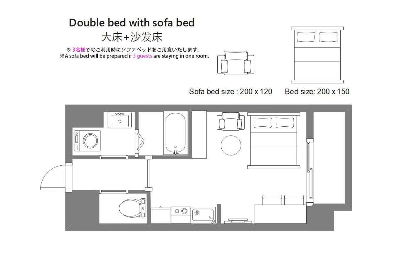Aparthotel Shirakabanoyado - Nipponbashi 日本橋, 3 Mins Walk To Dendentown à Ōsaka Extérieur photo